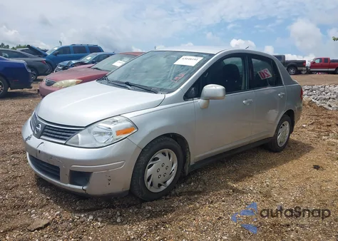 2008 Nissan Versa 1.8S from USA, damaged, VIN 3N1BC11E28L363966